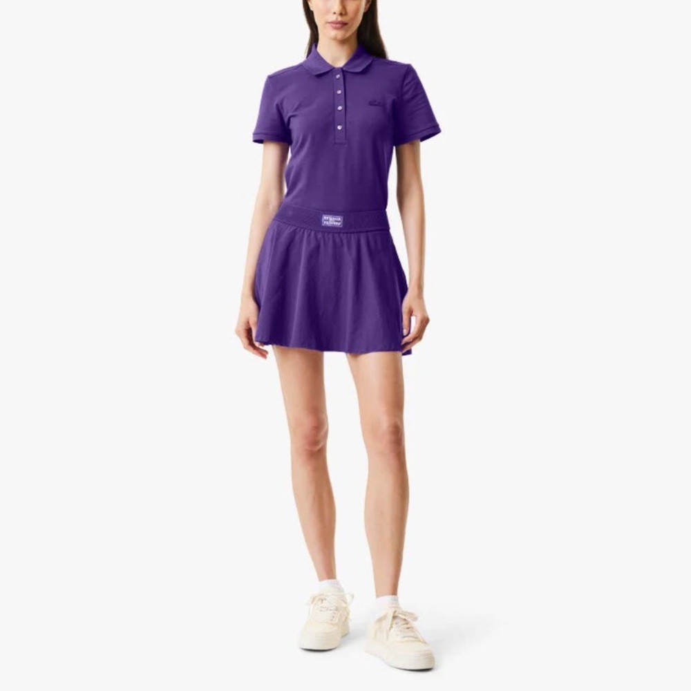 Lacoste Purple Polo Dress